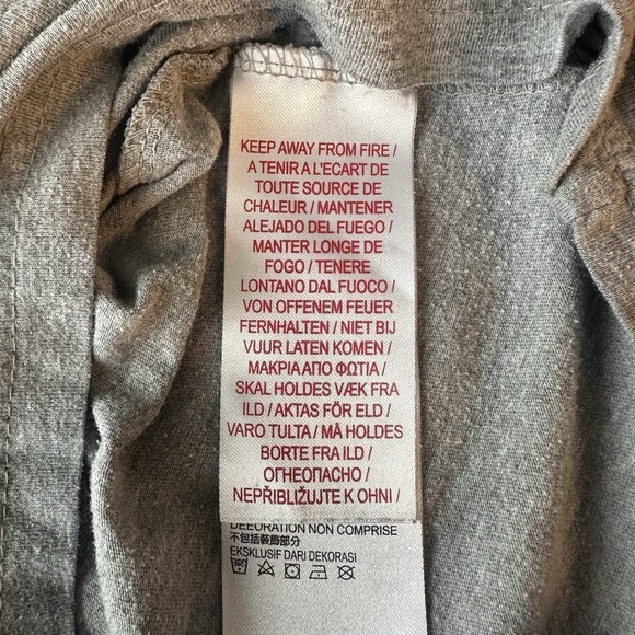 Hurley Boys XL (13-15yrs) T-Shirt Gray Black Camo - Picture 6 of 7